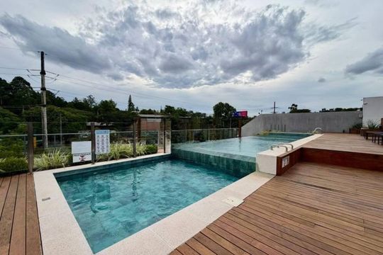 Área comum de apartamento para alugar com 1 quarto, 42m² em Jardim do Salso, Porto Alegre
