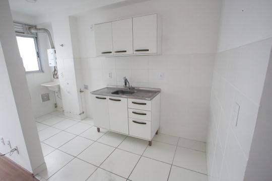 Cozinha de apartamento para alugar com 2 quartos, 49m² em Pechincha, Rio de Janeiro