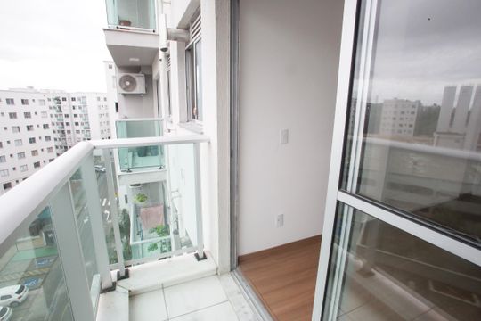 Varanda da Sala de apartamento para alugar com 2 quartos, 49m² em Pechincha, Rio de Janeiro