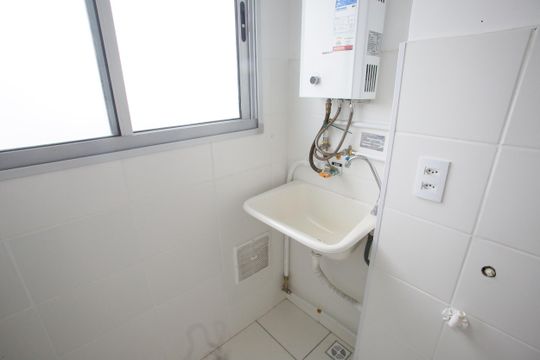 Área de Serviço de apartamento para alugar com 2 quartos, 49m² em Pechincha, Rio de Janeiro