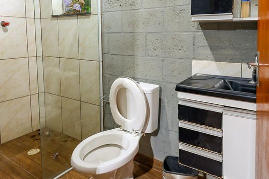 Banheiro Suite edicula de casa para alugar com 4 quartos, 1100m² em Chácaras Alvorada, Indaiatuba