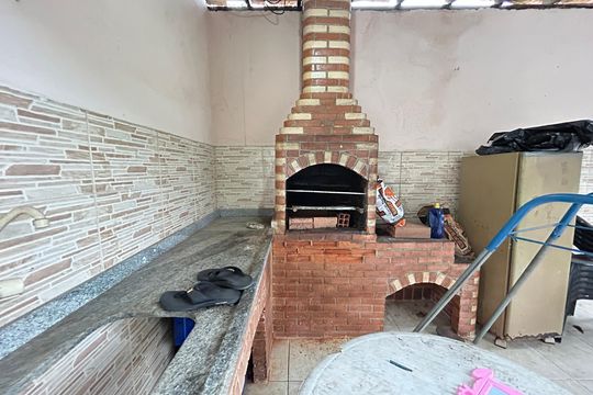 Churrasqueira de casa para alugar com 2 quartos, 52m² em Anchieta, Nilópolis
