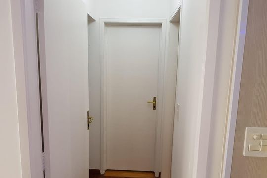 Corredor de apartamento para alugar com 3 quartos, 110m² em Campo Belo, São Paulo