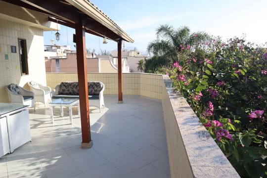 AREA EXTERNA de apartamento à venda com 3 quartos, 218m² em Recreio dos Bandeirantes, Rio de Janeiro