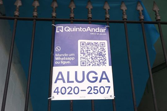 Placa de casa para alugar com 1 quarto, 45m² em Jardim Santa Teresinha, São Paulo