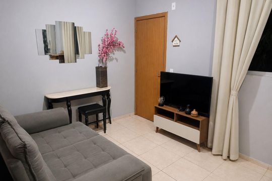 Sala de apartamento para alugar com 2 quartos, 42m² em Jardim Jose Sampaio Junior, Ribeirão Preto