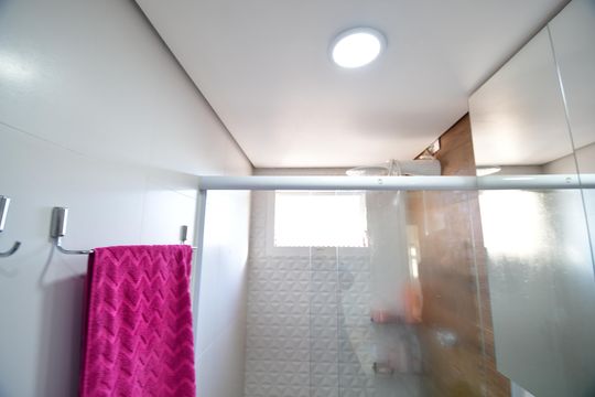 Banheiro de apartamento para alugar com 2 quartos, 56m² em Jardim Alto da Barra, Campinas