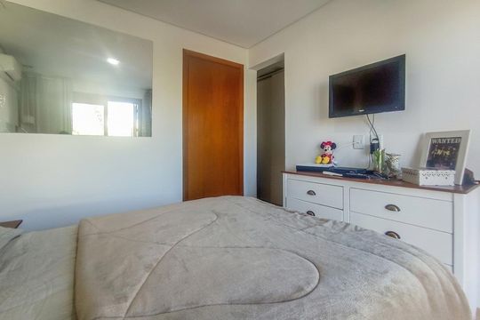 Quarto 1 de casa de condomínio para alugar com 3 quartos, 113m² em Hípica, Porto Alegre