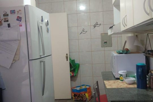 Cozinha de apartamento à venda com 3 quartos, 100m² em São Luiz, Belo Horizonte