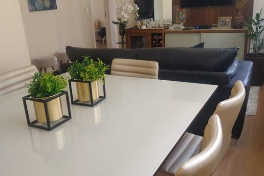 Sala de apartamento à venda com 3 quartos, 100m² em São Luiz, Belo Horizonte