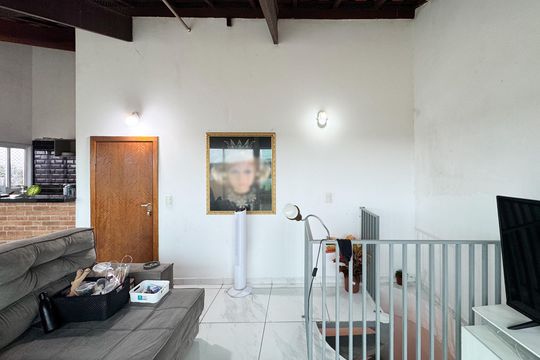 Sala de TV - cobertura de apartamento à venda com 2 quartos, 155m² em Jardim Santo Ignacio, São Bernardo do Campo