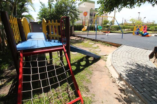 Área comum - Playground de apartamento para alugar com 3 quartos, 90m² em Jardim Sul, São José dos Campos