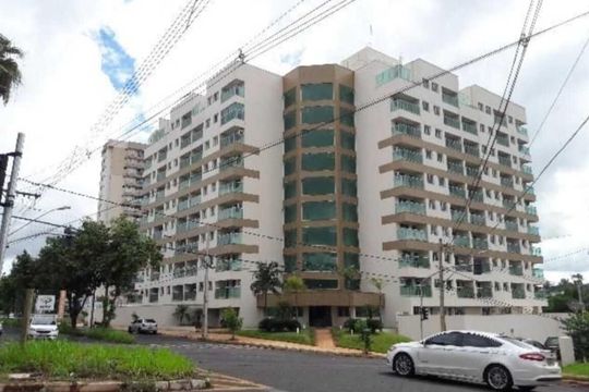 Fachada de apartamento para alugar com 1 quarto, 39m² em Morada da Colina, Uberlândia