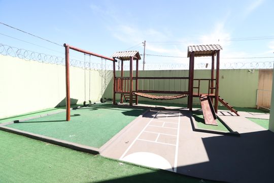 Área comum - Playground de apartamento para alugar com 2 quartos, 55m² em Residencial Lago Azul, Uberlândia