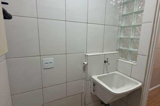 Área de serviço de apartamento à venda com 2 quartos, 55m² em Vila Palmeiras, São Paulo