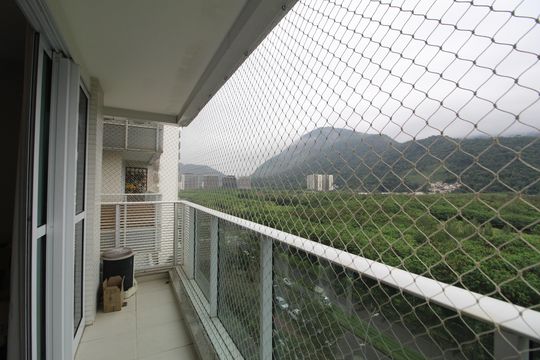 Sala - Varanda de apartamento para alugar com 2 quartos, 79m² em Barra Olímpica, Rio de Janeiro