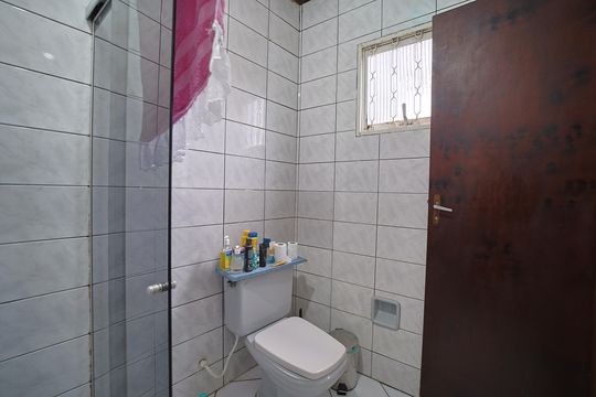 Banheiro do Quarto 3 de casa à venda com 3 quartos, 148m² em Jardim Matarazzo, São Paulo