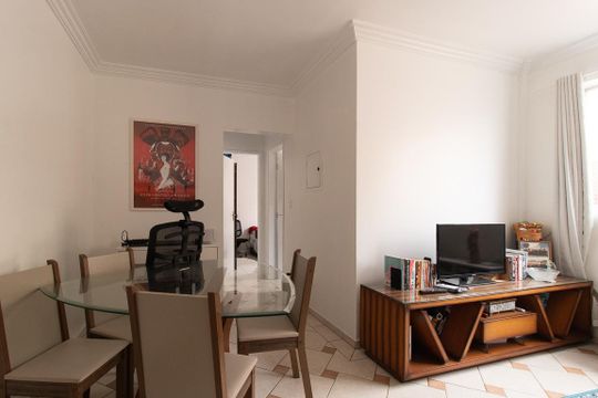 Sala de apartamento à venda com 2 quartos, 43m² em Água Verde, Curitiba