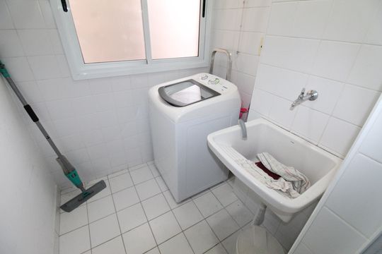 Área de Serviço de apartamento para alugar com 1 quarto, 40m² em Monte Castelo, São José dos Campos