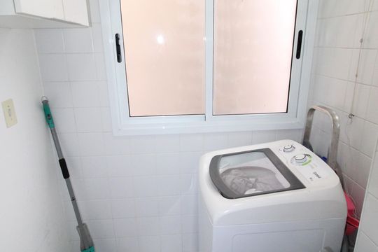 Área de Serviço de apartamento para alugar com 1 quarto, 40m² em Monte Castelo, São José dos Campos