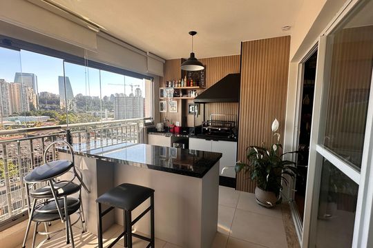 Apartamento para alugar com 2 quartos, 93m² em Jardim Caravelas, São Paulo