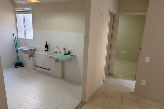 Cozinha de apartamento para alugar com 2 quartos, 55m² em Nova Pampulha, Belo Horizonte
