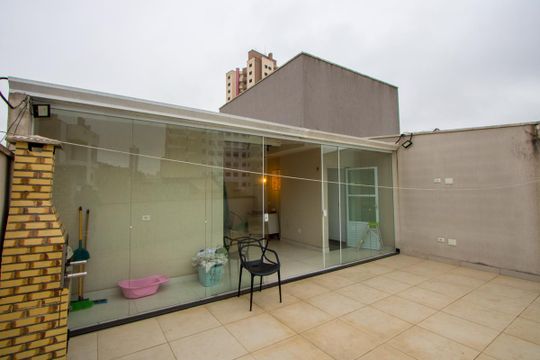 Área externa de apartamento para alugar com 3 quartos, 115m² em Vila Assunção, Santo André