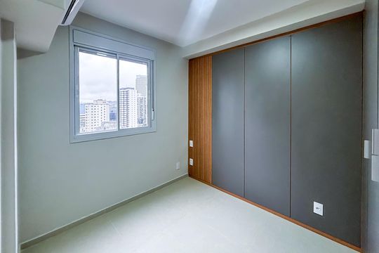 Quarto de apartamento para alugar com 1 quarto, 24m² em Pinheiros, São Paulo