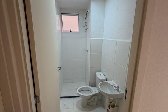Banheiro de apartamento para alugar com 2 quartos, 55m² em Nova Pampulha, Belo Horizonte