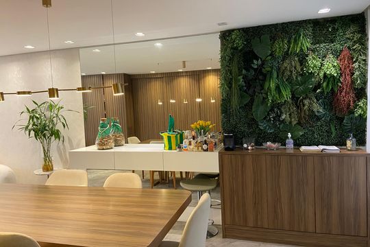 Sala de Jantar de casa de condomínio à venda com 3 quartos, 190m² em Cidade São Francisco, São Paulo