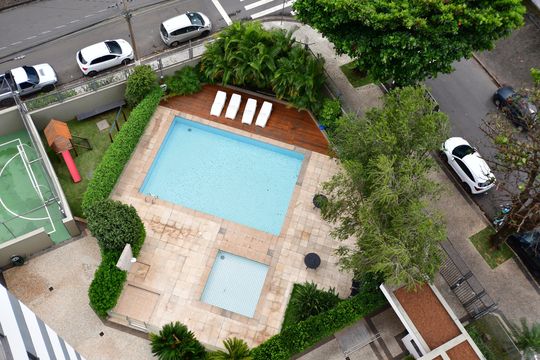 Área comum - Piscina de apartamento à venda com 2 quartos, 61m² em Jardim Nossa Senhora Auxiliadora, Campinas