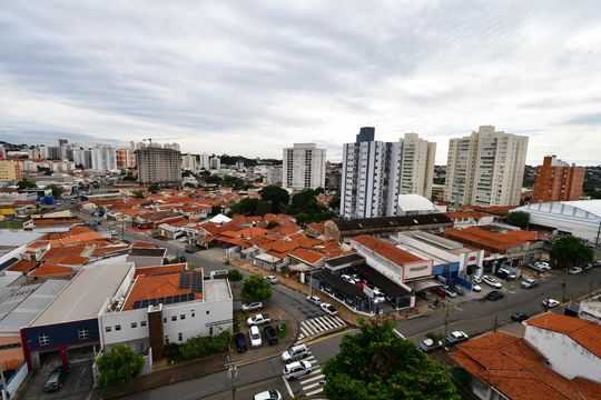 Quarto 1 - Vista de apartamento à venda com 2 quartos, 61m² em Jardim Nossa Senhora Auxiliadora, Campinas