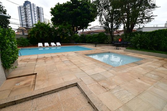 Área comum - Piscina de apartamento à venda com 2 quartos, 61m² em Jardim Nossa Senhora Auxiliadora, Campinas