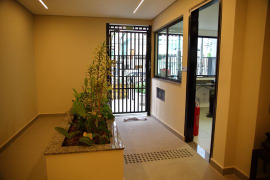 Área comum - hall de entrada  de apartamento à venda com 2 quartos, 60m² em Baeta Neves, São Bernardo do Campo