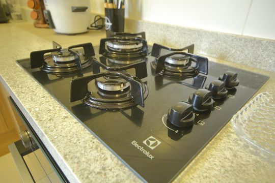 Cozinha  de apartamento à venda com 2 quartos, 60m² em Baeta Neves, São Bernardo do Campo