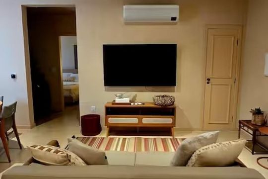 Sala de apartamento para alugar com 2 quartos, 98m² em Barroca, Belo Horizonte
