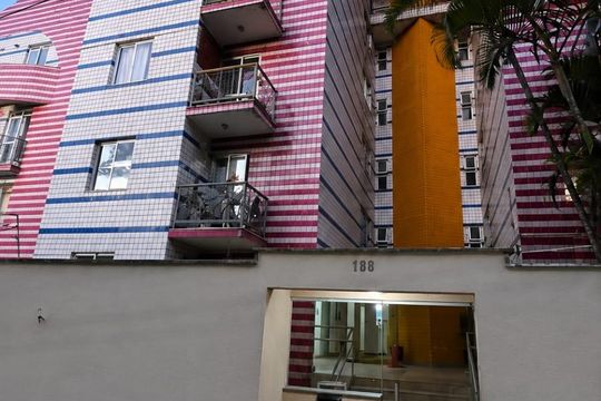 Fachada de apartamento à venda com 3 quartos, 65m² em Buritis, Belo Horizonte