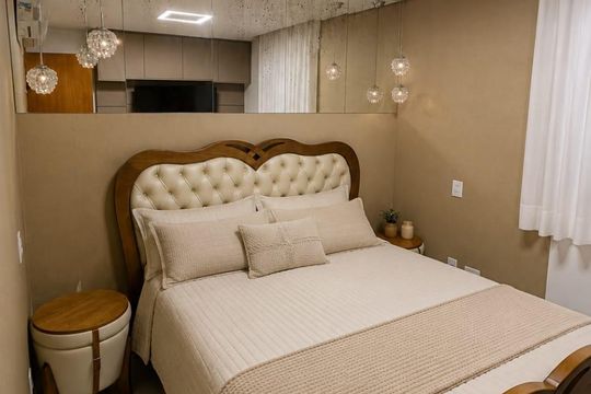 Quarto de apartamento à venda com 3 quartos, 65m² em Buritis, Belo Horizonte