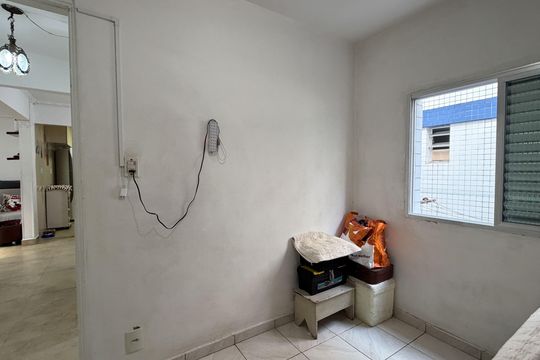 Quarto 2 de apartamento para alugar com 2 quartos, 64m² em Aparecida, Santos
