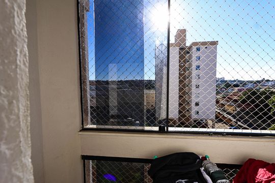 Varanda da Sala de apartamento à venda com 3 quartos, 80m² em Cinquentenario, Belo Horizonte