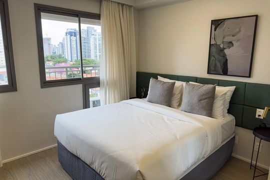 Apartamento à venda com 1 quarto, 26m² em Santo Amaro, São Paulo