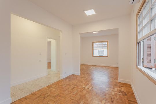 Sala de apartamento para alugar com 1 quarto, 85m² em Jardim Paulistano, São Paulo