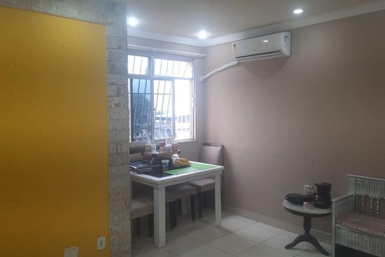 Sala/cozinha de apartamento para alugar com 2 quartos, 55m² em Abolição, Rio de Janeiro