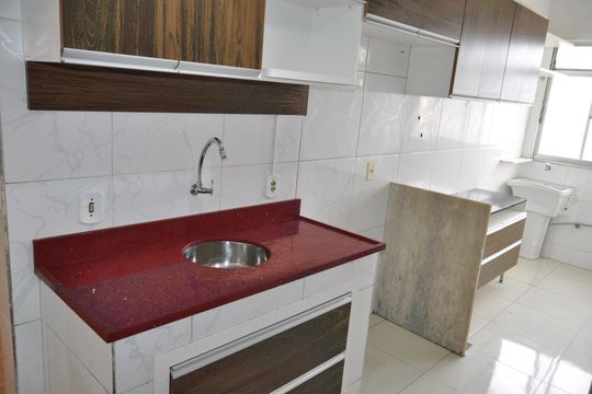 Cozinha de apartamento à venda com 2 quartos, 56m² em Piedade, Rio de Janeiro