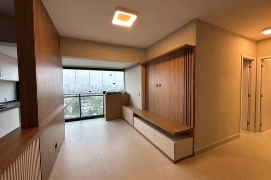 Sala de apartamento para alugar com 2 quartos, 65m² em Tamboré, Barueri