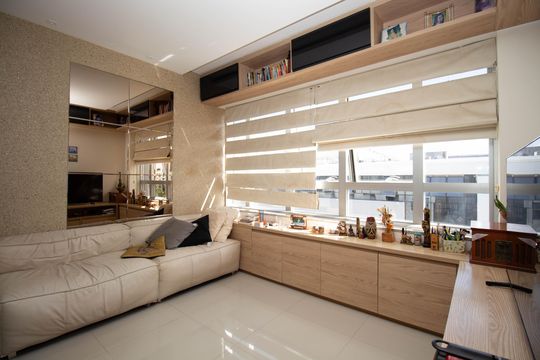 Sala de apartamento à venda com 1 quarto, 39m² em Setor Noroeste, Brasília