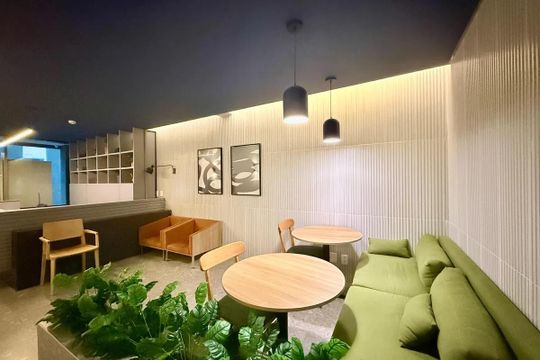 Área externa de kitnet/studio à venda com 1 quarto, 31m² em Santo Amaro, São Paulo