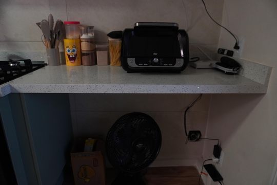 Cozinha de apartamento para alugar com 2 quartos, 36m² em Artur Alvim, São Paulo