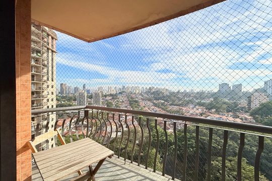 Sacada de apartamento à venda com 3 quartos, 87m² em Santo Amaro, São Paulo