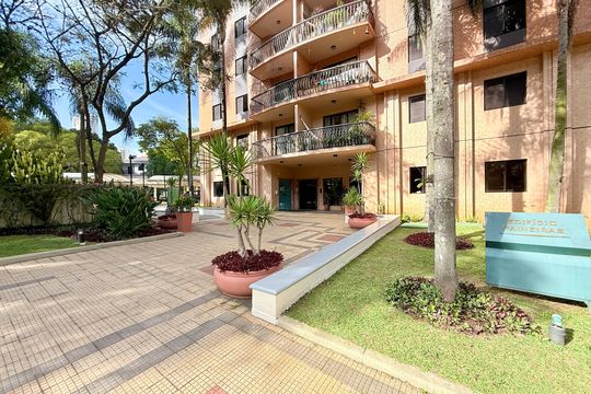 Fachada Bloco  de apartamento à venda com 3 quartos, 87m² em Santo Amaro, São Paulo